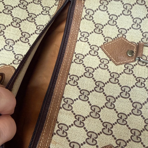 GG Brown Monogram Tote Bag - Picture 8 of 10